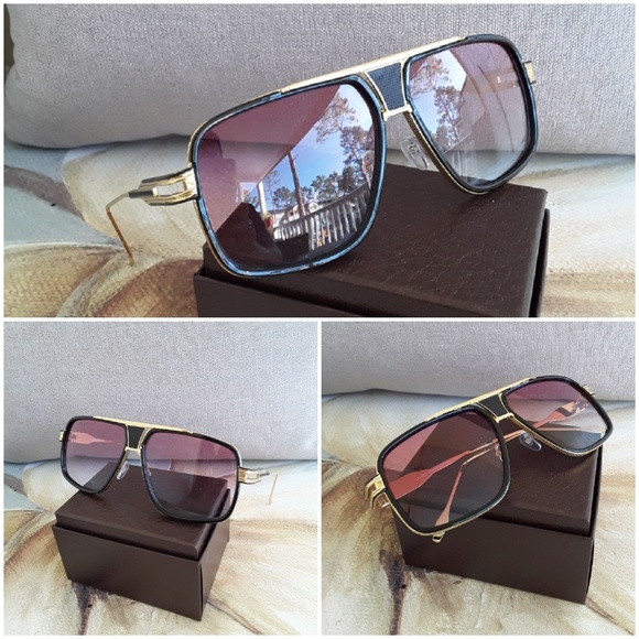 BRAND NEW 2019 MEN 2 TONE LENS SUNGLASSES - Picture 4 of 4